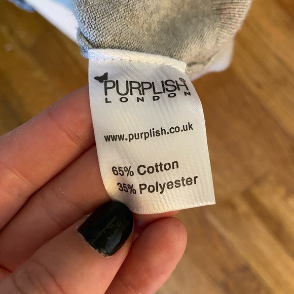 Purplish London Dog Sailor Sweater ADORABLE - Picture 6 of 6